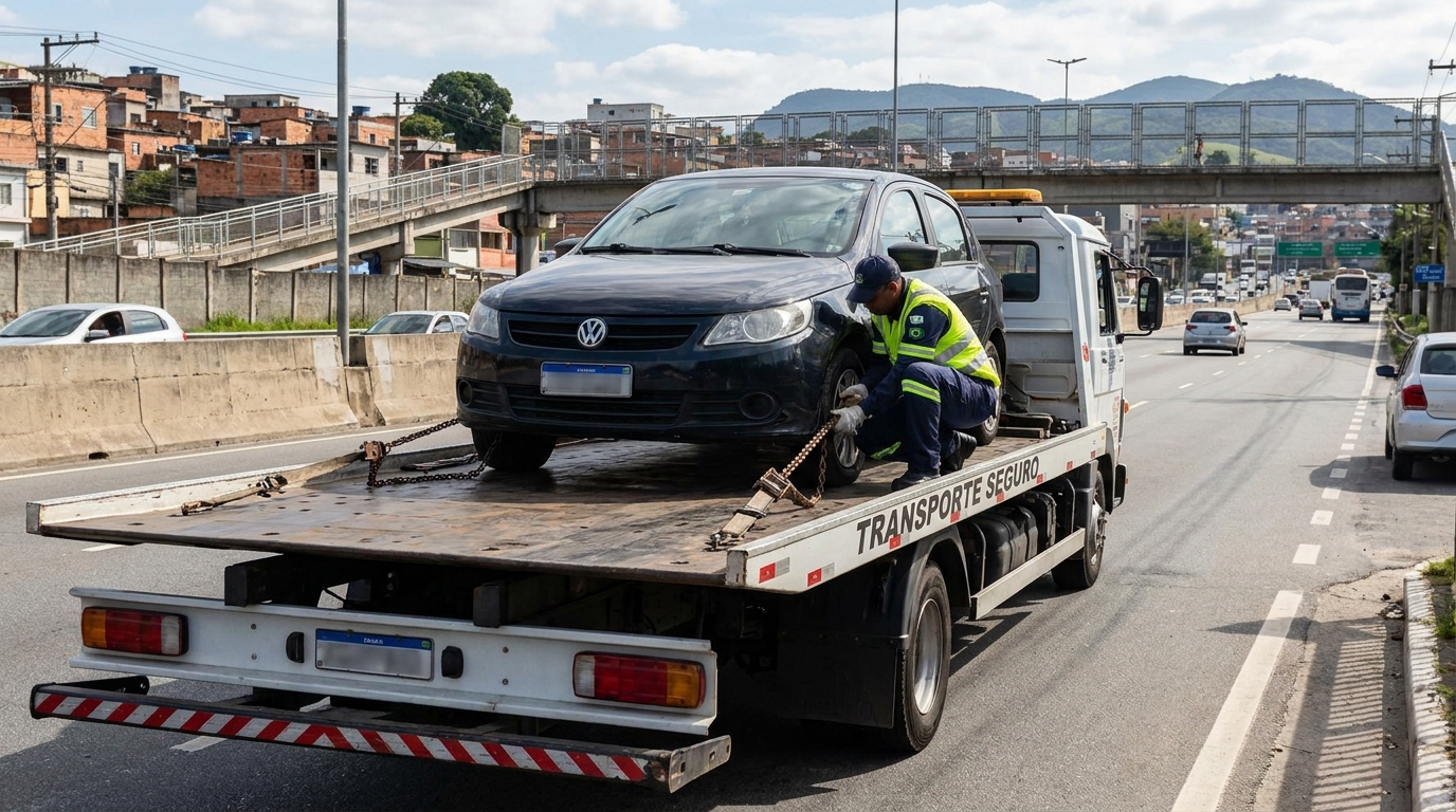 Logística para Veículos Parados em Presidente Prudente‑SP