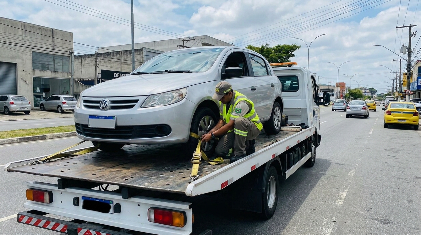 Recolhimento após Colisão em Presidente Prudente‑SP