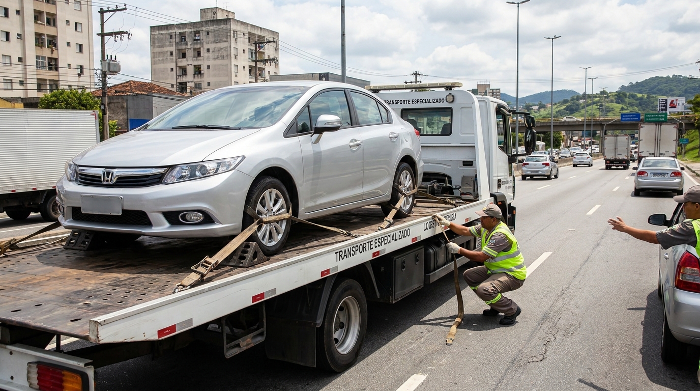 Transporte de Motocicletas em Presidente Prudente‑SP